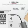 Trust Dalyx interfeisa kartes/adapteris Iekšējais HDMI, RJ-45, USB 3.2 Gen 1 (3.1 Gen 1)