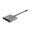 Trust Dalyx USB 3.2 Gen 1 (3.1 Gen 1) Type-C Alumīnijs, Melns