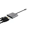 Trust Dalyx USB 3.2 Gen 1 (3.1 Gen 1) Type-C Alumīnijs, Melns