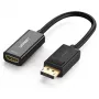 Video kabeļa adapteris UGREEN DisplayPort (vīrišķais) uz HDMI (sievišķais) 0,25 m, apzeltīti kontakti, atbalsta 1080p