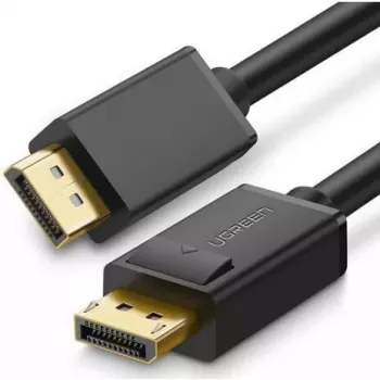 DisplayPort kabelis UGREEN DP102 1 m, DisplayPort 1.2, 21,6 Gbit/s, 3840×2160@60Hz, melns