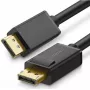 DisplayPort kabelis UGREEN DP102 1 m, DisplayPort 1.2, 21,6 Gbit/s, 3840×2160@60Hz, melns