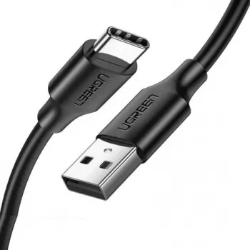 Ugreen 60117 USB kabelis USB 2.0 1.5 m USB A USB C Melns