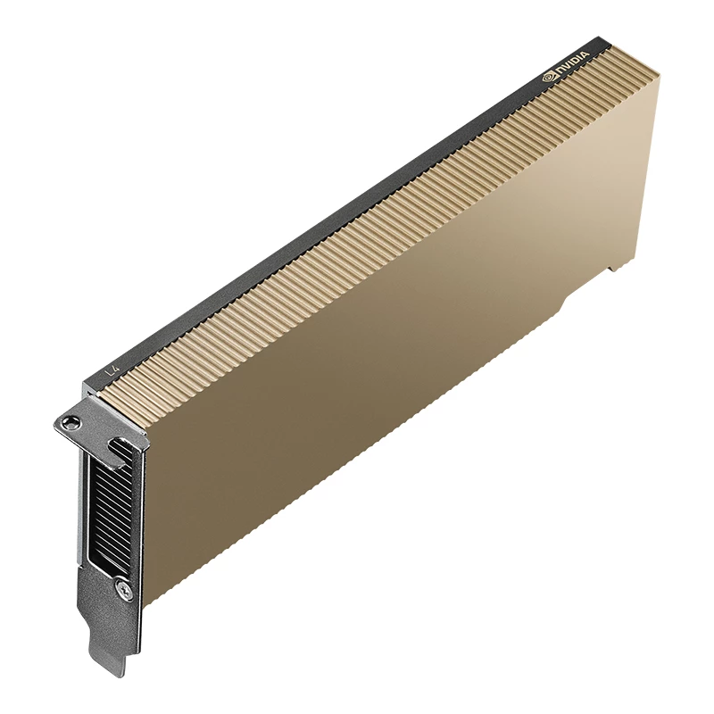 PNY NVIDIA L4 modulis 24GB 1x LP kronšteins LowProfile ar uzmontētu ATX kronšteinu Pci-e x16 Gen 4.0