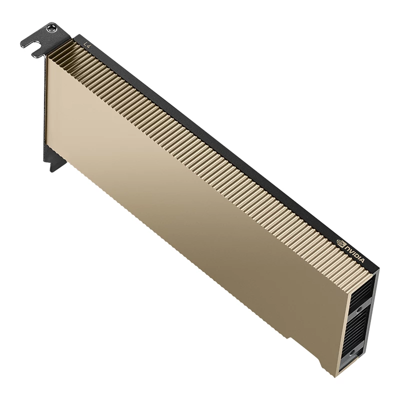 PNY NVIDIA L4 modulis 24GB 1x LP kronšteins LowProfile ar uzmontētu ATX kronšteinu Pci-e x16 Gen 4.0