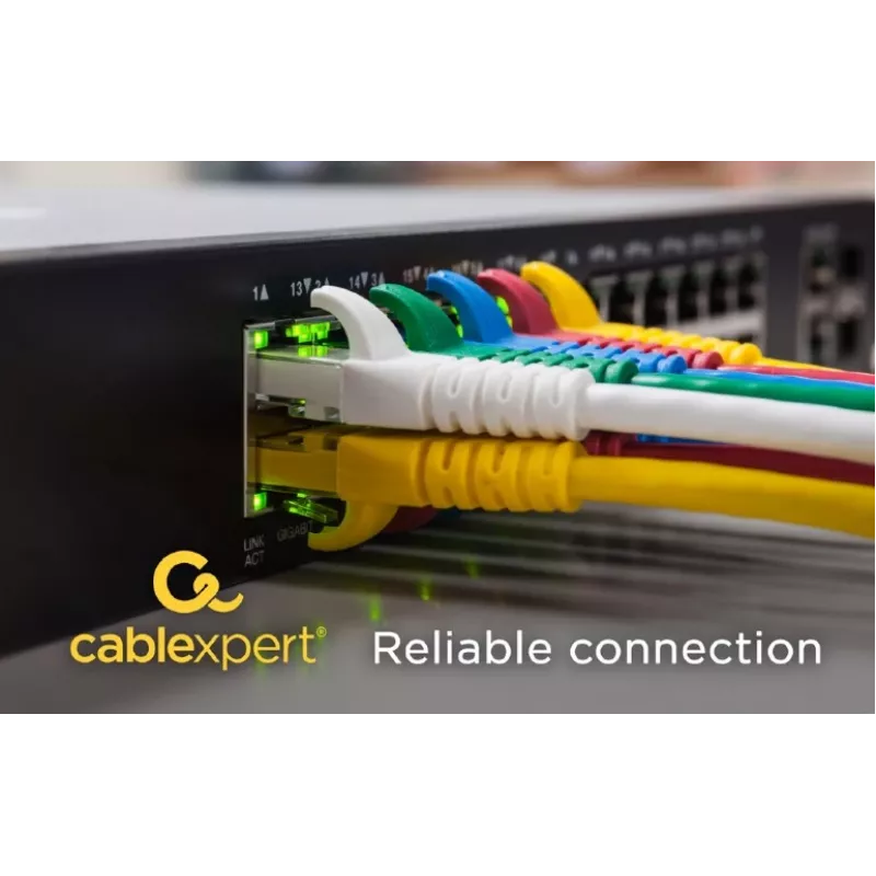 Tīkla kabelis Gembird PP6A-LSZHCU-20M RJ-45 Cat6a 20m Pelēks