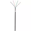 Techly F/UTP Hank kabelis Cat.5E CCA 305m Solid Outdoor Melns ITP8-RIS-0305LO
