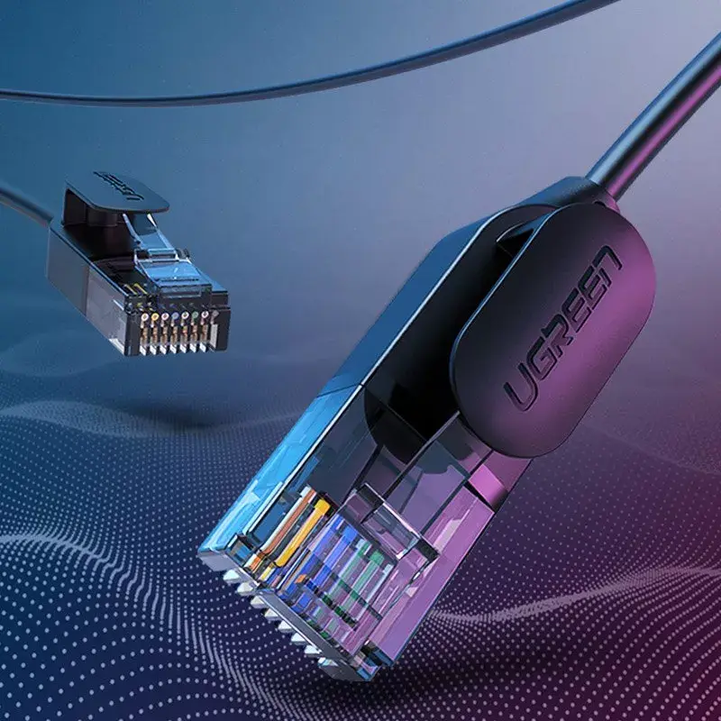 Tīkla kabelis UGREEN Cat6A UTP RJ45 3 m, PVC apvalks, 500 MHz, Gigabit Ethernet