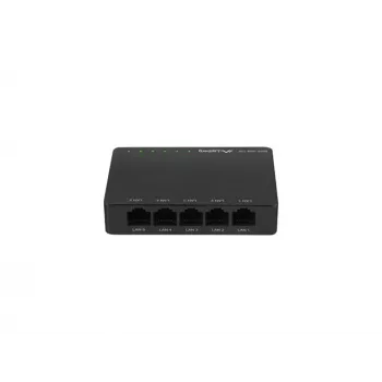 LANBERG Switch Dsp2-1005-12v 5x 1gb/s Nevadāms Gigabit Ethernet galddatora slēdzis 12v