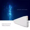 Āra 4G LTE antena QOLTEC 57021 — 18 dBi pastiprinājums, 600–2700 MHz, 50 Ω, 50 W, balts plastmasas korpuss