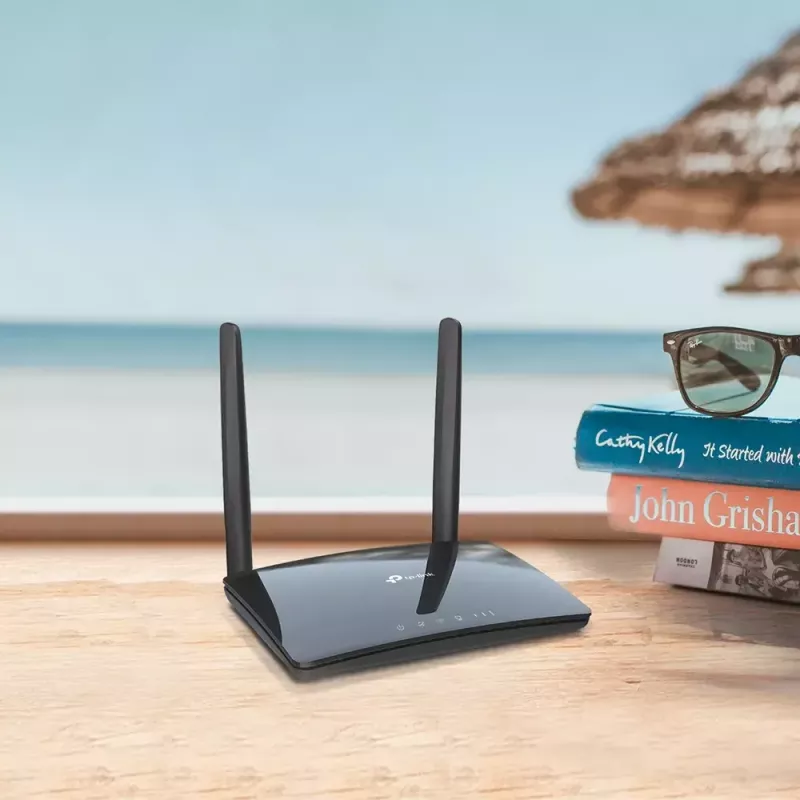 TP-Link Archer MR402 bezvadu maršrutētājs Fast Ethernet Divjoslu (2.4 GHz / 5 GHz) 4G Melns