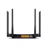 TP-Link AC1200 bezvadu VDSL/ADSL modema maršrutētājs, Wi-Fi 5 (802.11ac), divjoslu (2,4 GHz / 5 GHz), Ethernet LAN, VDSL2, melns, galda maršrutētājs