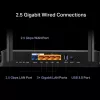 TP-Link Archer BE3600 bezvadu maršrutētājs 2,5 Gigabit Ethernet Divjoslu (2,4 GHz / 5 GHz) Melns