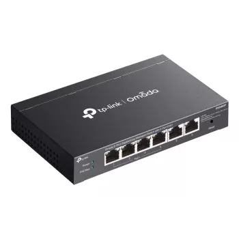 TP-Link Omada ES206GP tīkla komutators Pārvaldāms Gigabit Ethernet (10/100/1000) Power over Ethernet (PoE) Melns