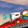 LEGO rotaļu komplekts Ugunsdzēsības glābšanas laiva 60373 — City sērija, 144 gab., 3 mini figūriņas, vecums 5+, izmēri 80×230×70 mm