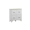 Bufete cama meble LOTTA 110 4D — 4 durvis, 6 plaukti, Sonoma ozola virsma, 1100×540×1190 mm