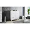 Bufete cama meble LOTTA 110 4D — 4 durvis, 6 plaukti, Sonoma ozola virsma, 1100×540×1190 mm