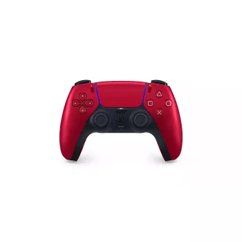 Bezvadu spēļu kontrolieris Sony DualSense Red — Bluetooth kontrolieris priekš PlayStation 5, 0,28 kg, pogas: Atpakaļ/Notīrīt atmiņu/Izvēlne/Opcijas/Sākt/Turbo