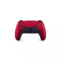 Bezvadu spēļu kontrolieris Sony DualSense Red — Bluetooth kontrolieris priekš PlayStation 5, 0,28 kg, pogas: Atpakaļ/Notīrīt atmiņu/Izvēlne/Opcijas/Sākt/Turbo