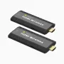 Techly IDATA HDMI-WL53 AV paplašinātājs AV raidītājs un uztvērējs Melna