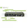 Techly IDATA DP-KVM2 KVM slēdzis melns