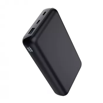 Trust Laro - Powerbank - 20000 mAh - 100 Watt - 5 A - QC 3,0, Power Delivery 3,0 + PPS - 3 Ausgabeanschlussstellen (4 pin USB Type A (QC 3,0), 2 x 24-