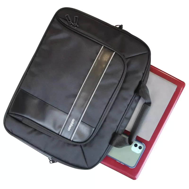 Toploader bag Addison COMPUTER CASE FOR NOTEBOOK 14.1 inch CORNELL 14 — Neilons, 362×38×245 mm, Melns