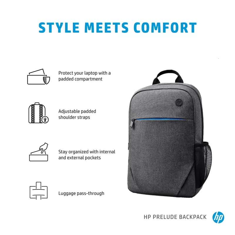 HP Prelude mugursoma 15.6 inch, mugursoma, 39,6 cm (15,6 inch), 490 g