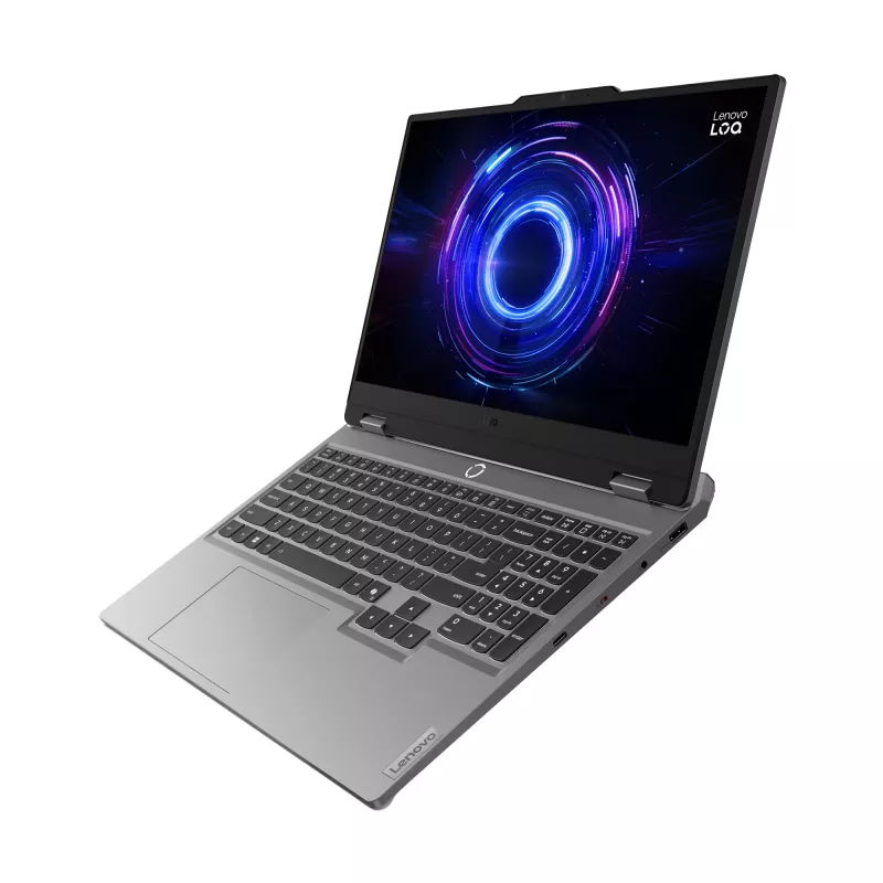Portatīvais dators Lenovo LOQ 15IRX10 15,6 collu Full HD IPS 144Hz Intel Core i5-13450HX 16GB DDR5 512GB SSD RTX 5050 8GB Luna Grey