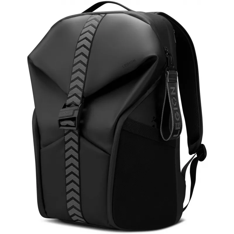 Mugursoma Lenovo GX41M53147 — poliesters, piemērota līdz 40,6 cm (16 collas), melna, 420×280×22 mm, 1,03 kg