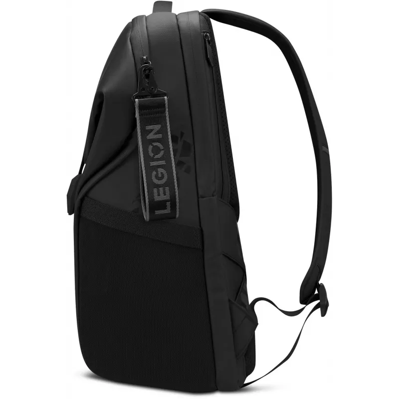 Mugursoma Lenovo GX41M53147 — poliesters, piemērota līdz 40,6 cm (16 collas), melna, 420×280×22 mm, 1,03 kg