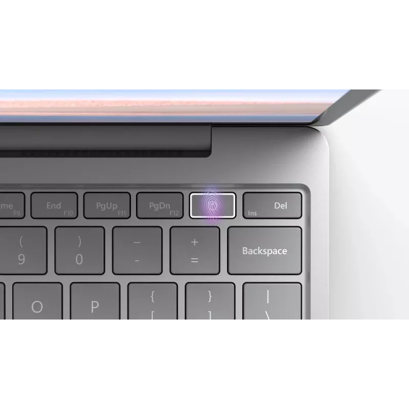 MICROSOFT Surface Laptop Go - 12.4in - i5 1035g1 - 8GB RAM - 256GB SSD - Win10 Pro - Platinum - Qwerty Int'l - UHD Graphics