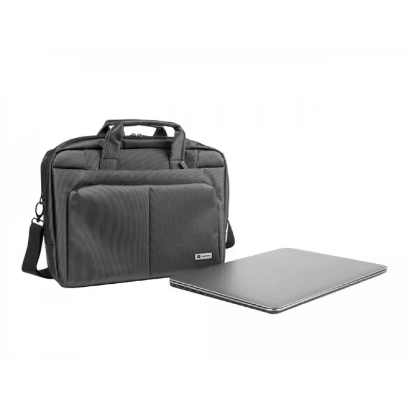 NATEC klēpjdatora soma Natec Gazelle 15.6 inch–16 inch pelēka