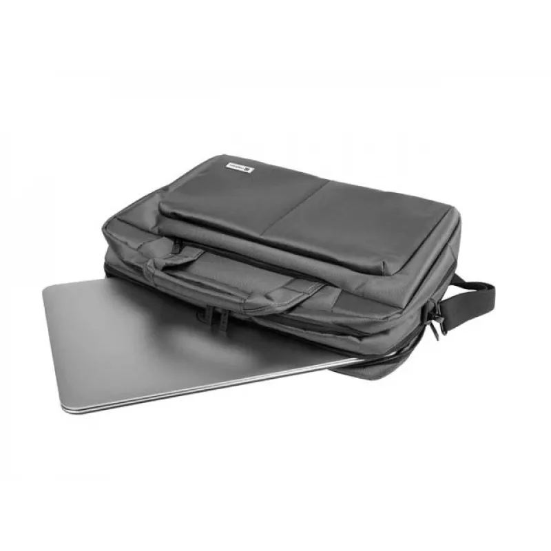 NATEC klēpjdatora soma Natec Gazelle 15.6 inch–16 inch pelēka