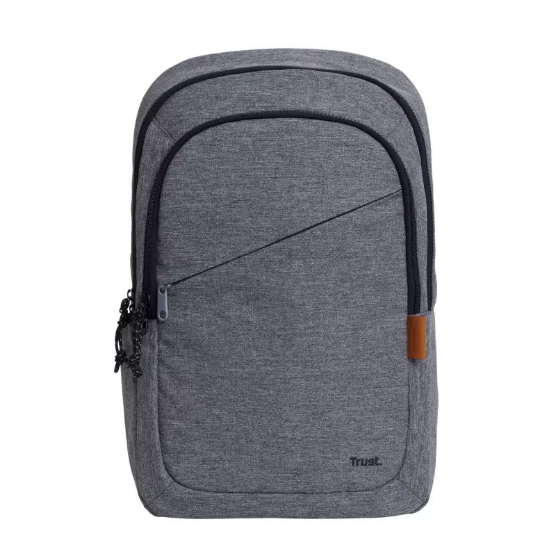 Mugursoma Trust Avana 40.6 cm 16 collas pelēka 3 nodalījumi