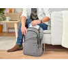 Mugursoma Trust Avana 40.6 cm 16 collas pelēka 3 nodalījumi