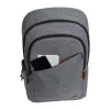 Mugursoma Trust Avana 40.6 cm 16 collas pelēka 3 nodalījumi