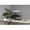 Monitora stiprinājums Gembird MA-DA1-05 skava/caurums 17–32 collu ekrāniem, VESA 75x75–100x100, maksimālā slodze 9 kg, pelēks