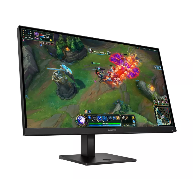 HP OMEN 27 collu QHD 180 Hz spēļu monitors, 68,6 cm (27 collas), 2560 x 1440 pikseļi, Quad HD, LCD, 1 ms, melns