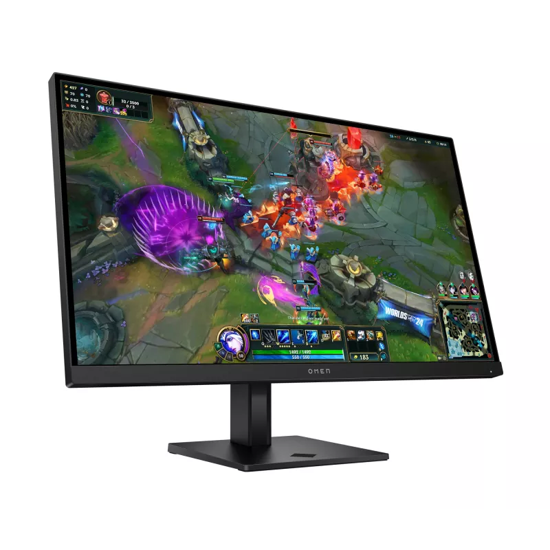 HP OMEN LCD 27qs G2 68,6 cm 27 QHD 2560x1440 240 Hz 1 ms 400 nits 2xHDMI, DP, USB, Pivot, VESA datora monitors 68.6 cm (27 collas) 2560 x 1440 pikseļi Quad HD Melns