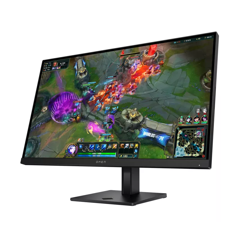 HP OMEN LCD 27qs G2 68,6 cm 27 QHD 2560x1440 240 Hz 1 ms 400 nits 2xHDMI, DP, USB, Pivot, VESA datora monitors 68.6 cm (27 collas) 2560 x 1440 pikseļi Quad HD Melns