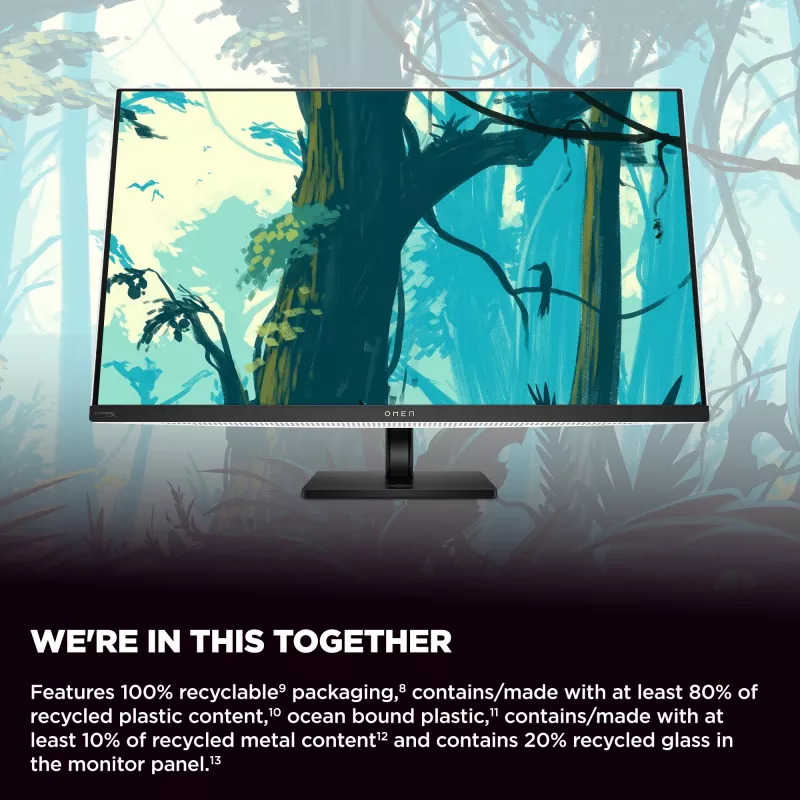 HP OMEN Transcend 31,5 collu UHD 240Hz OLED spēļu monitors - Transcend 32