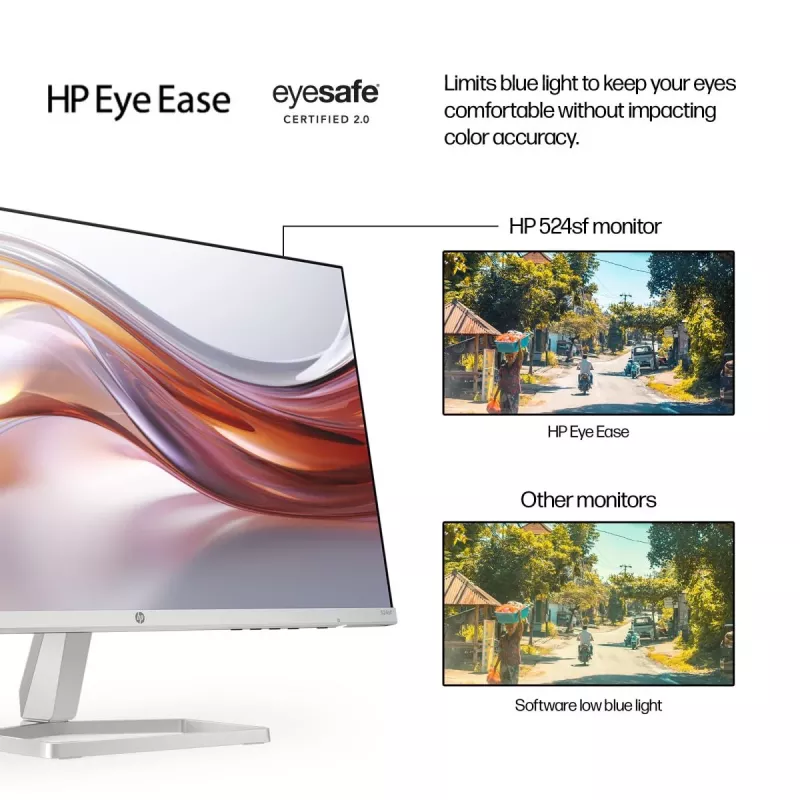 HP galda monitors – 5. sērija 524sf – 24 collas – 1920x1080 (FHD) – IPS
