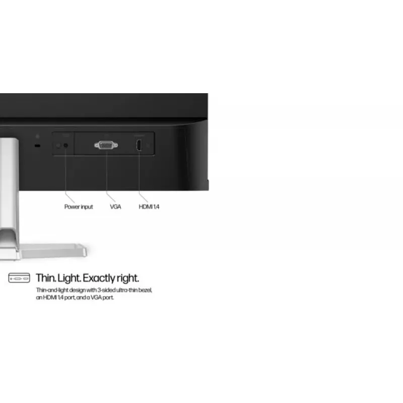 HP galda monitors – 5. sērija 524sf – 24 collas – 1920x1080 (FHD) – IPS