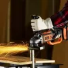 Leņķa slīpmašīna Melns & Decker BCG720N — bezvada 18V Li-Ion, 12,5 cm disks, līdz 8600 apgr./min, 3 roktura pozīcijas