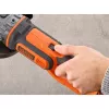 Leņķa slīpmašīna Melns & Decker BCG720N — bezvada 18V Li-Ion, 12,5 cm disks, līdz 8600 apgr./min, 3 roktura pozīcijas