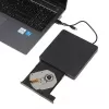 Optical Disc Drive IBOX IED03 DVD±RW USB 3.1 Gen1 (USB-C) Melns, tray, 24x CD / 8x DVD