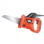 Rokas zāģis Melns & Decker KS880EC-QS – rokas zāģis, asmens garums 23.9 cm, ergonomisks rokturis, oranžs
