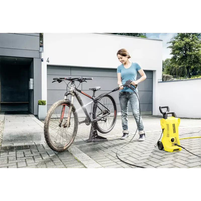 Augstspiediena mazgātājs Karcher K 2 POWER CONTROL HOME — elektrisks, 1400 W, 110 bāri, 360 l/h, 5 m šļūtene, statenisks