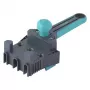 Montāžas instruments Wolfcraft Dowelmaster dībeļiem 6/8/10 mm, dēļa biezums 1,2–30 mm, plastmasa/tērauds, melns